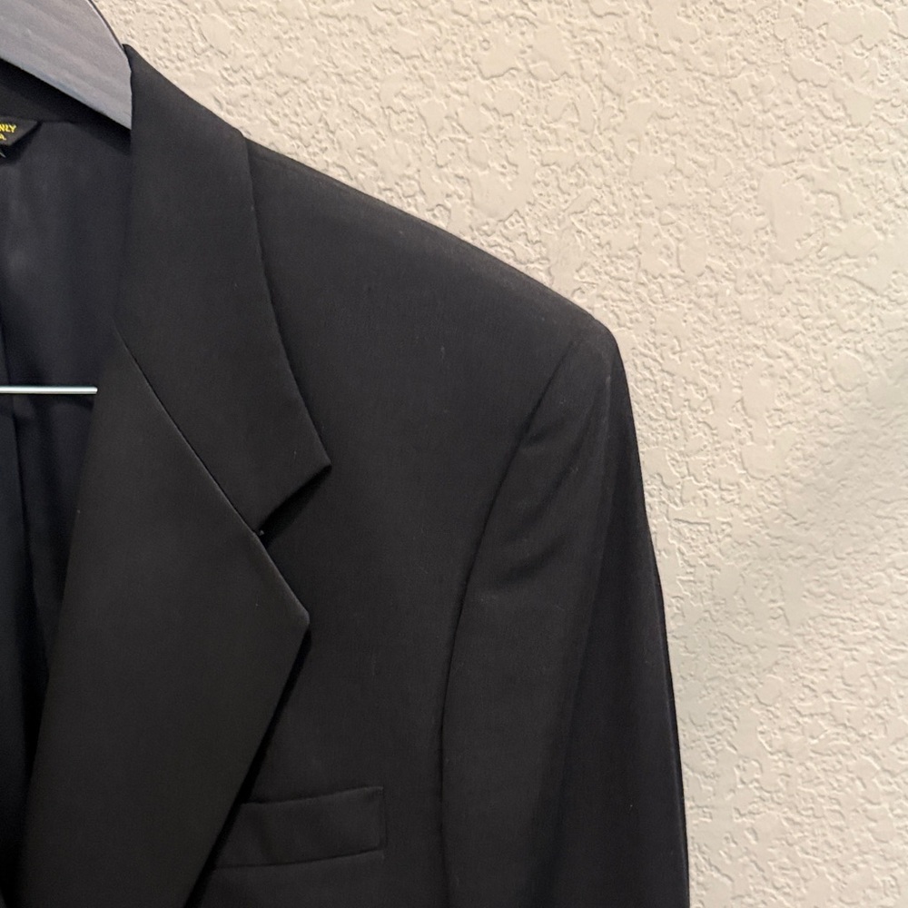 Pierre Balmain Classic Black Men's Blazer 42 L - Picture 5 of 11